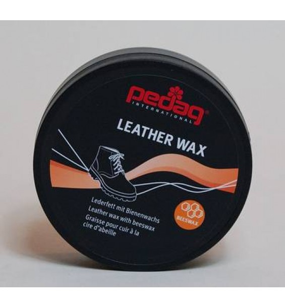 Leather Wax Schwarz